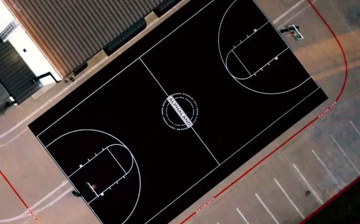 Alphaland Gym National Collegiate Athletic Association Sized Basketball Court